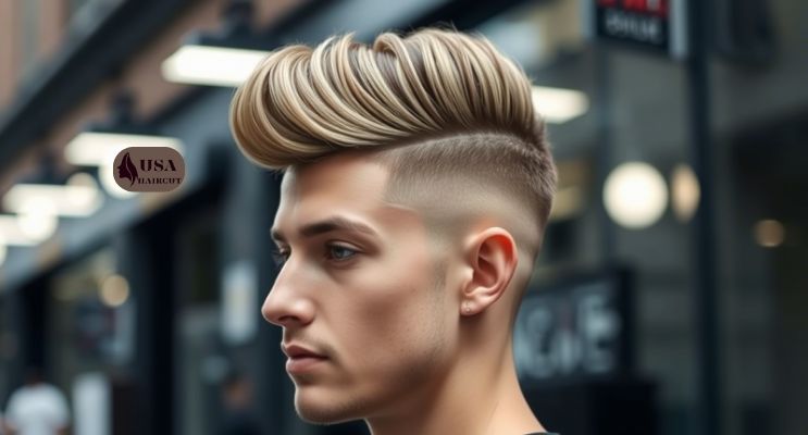 Fade haircut for men