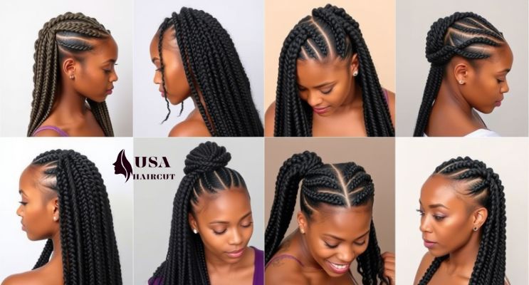 Braids hairstyle
