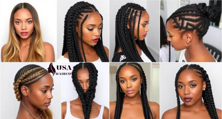 Braids hairstyle