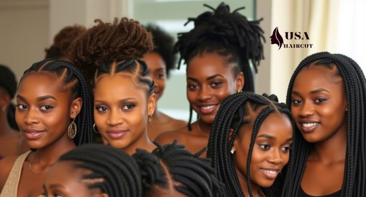 Braids hairstyle