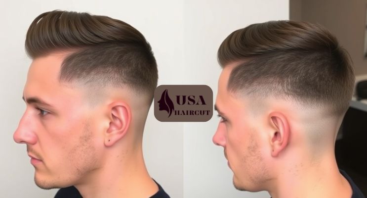 Fade haircut for men