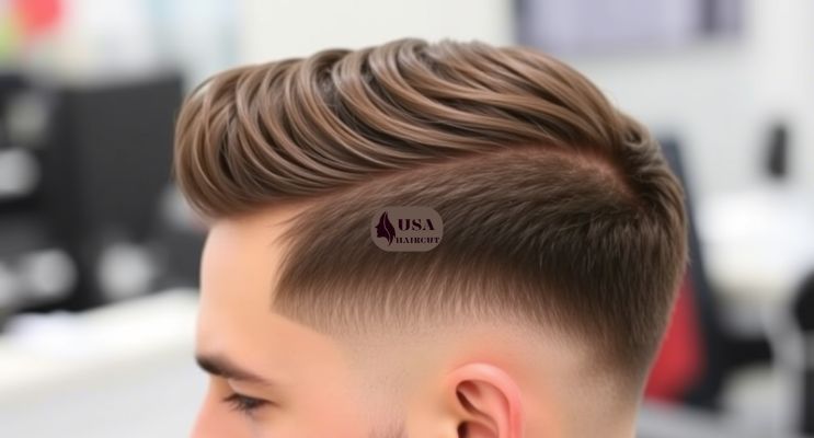 Fade haircut for men