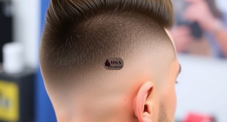 Fade haircut for men